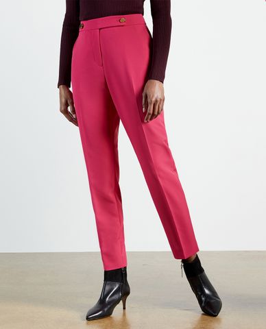  TED BAKER - Quần nữ ống đứng xẻ tà Resat 