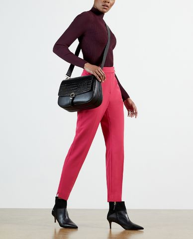  TED BAKER - Quần nữ ống đứng xẻ tà Resat 