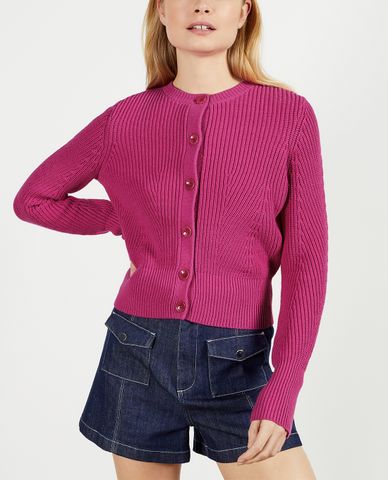  TED BAKER - Áo cardigan nữ tay dài phom ngắn Rocota 