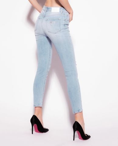  PINKO - Quần jeans nữ phom ôm Susan 