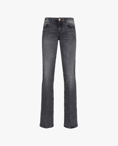  PINKO - Quần jeans nữ ống loe hiện đại 