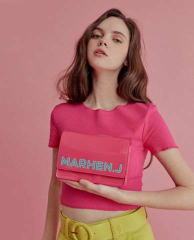  Marhen.J - Túi đeo chéo nữ chữ nhật Lucy Pop 