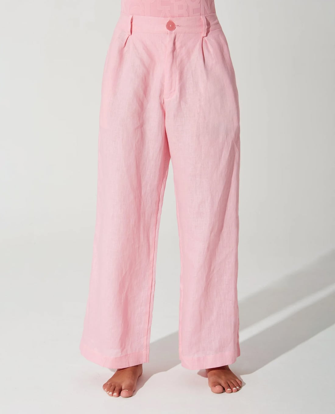 OLABEN - Quần nữ ống rộng Belle Linen