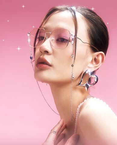  MUJOSH - Kính mát nữ gọng vuông bản mảnh hiện đại 