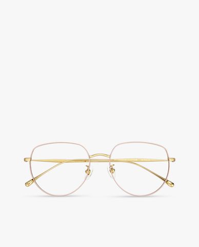  MUJOSH - Gọng kính đa giác kim loại hiện đại 