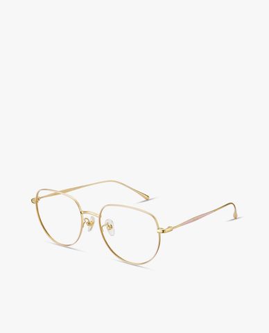  MUJOSH - Gọng kính đa giác kim loại hiện đại 