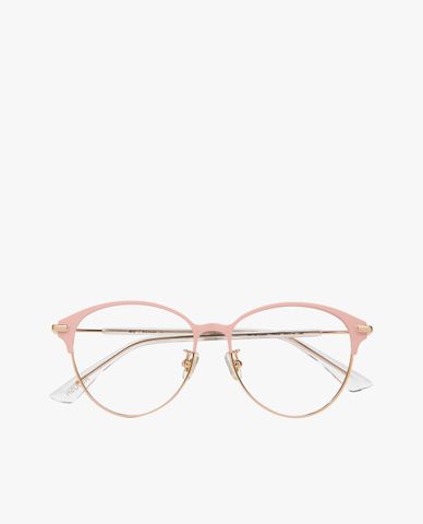  MUJOSH - Gọng kính tròn nửa khung hiện đại 