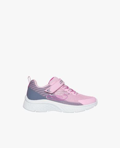  SKECHERS - Giày sneakers bé gái cổ thấp Microspec Plus 