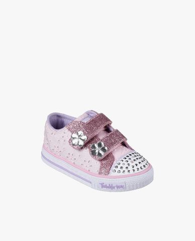  SKECHERS - Giày sneakers bé gái Twinkle Toes Shuffles Petal Pop 
