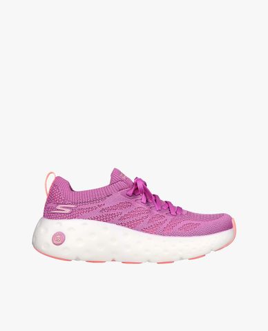  SKECHERS - Giày sneakers nữ cổ thấp thắt dây Max Cushioning Hyper Craze 