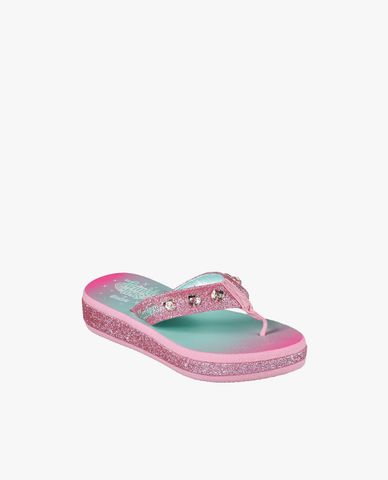  SKECHERS - Dép bé gái quai kẹp Sunshines 