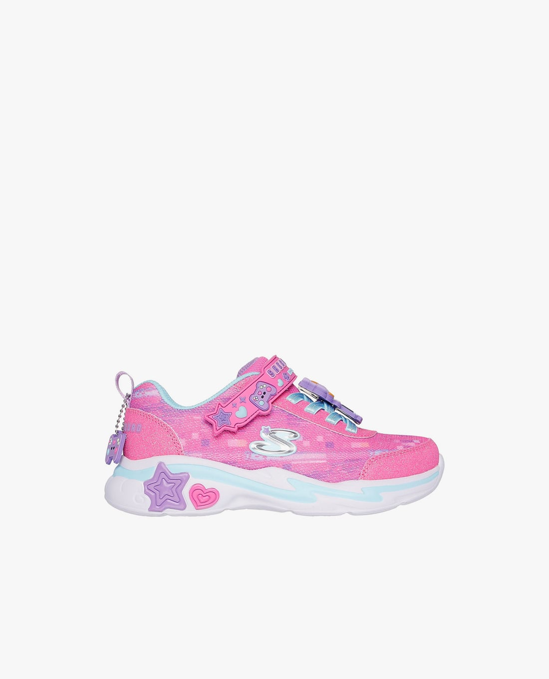 SKECHERS - Giày sneakers bé gái cổ thấp Snuggle