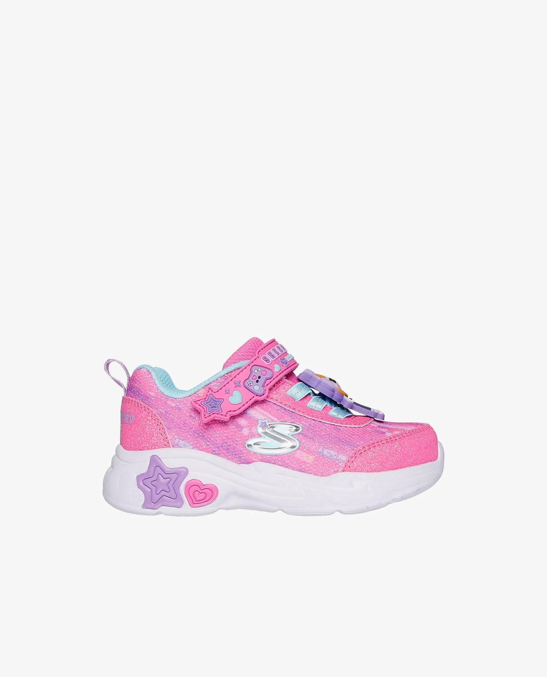 SKECHERS - Giày sneakers bé gái cổ thấp Snuggle