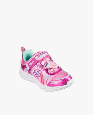  SKECHERS - Giày sneakers bé gái cổ thấp Jumpsters 