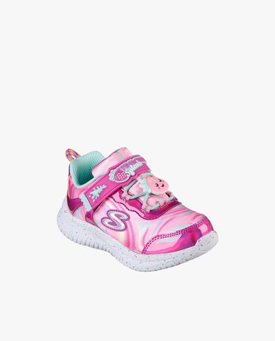  SKECHERS - Giày sneakers bé gái cổ thấp xinh xắn Jumpsters 