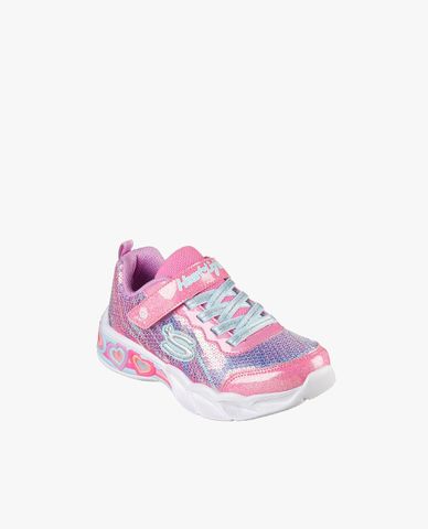  SKECHERS - Giày sneakers bé gái cổ thấp Sweetheart Lights 