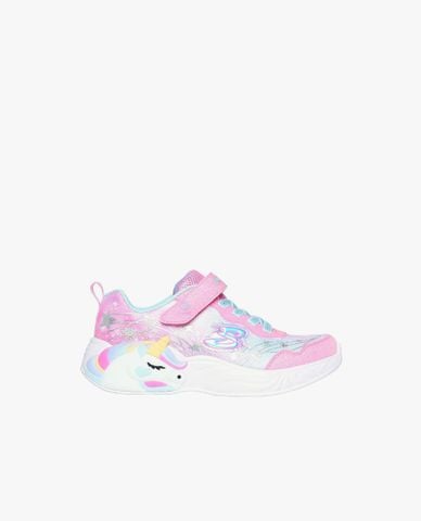  SKECHERS - Giày sneakers bé gái cổ thấp Unicorn Dreams Wishful Magic 