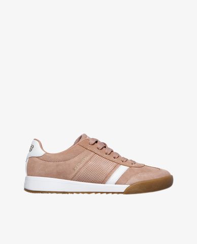  SKECHERS - Giày sneaker nữ da lộn Zinger The White Stripe 