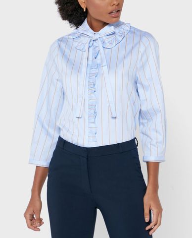  TED BAKER - Áo kiểu nữ tay dài kẻ sọc thời trang Tallyya 