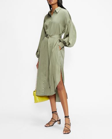  TED BAKER - Đầm sơ mi tay phồng cá tính Sashaa 