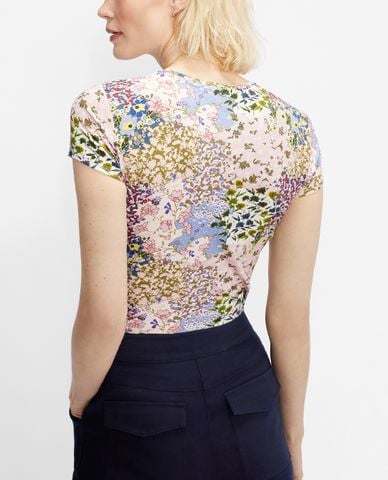  TED BAKER - Áo thun nữ phom ôm Geolyin 