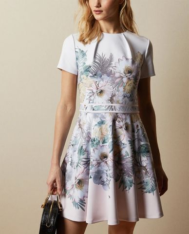  TED BAKER - Đầm mini họa tiết hoa Haylinn 
