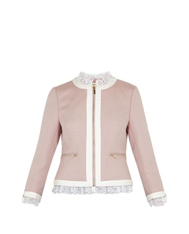  TED BAKER - Áo khoác kiểu nữ cổ voan Ennio 