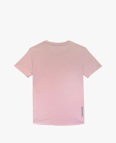  SKECHERS - Áo thun thể thao nữ ngắn tay năng động 