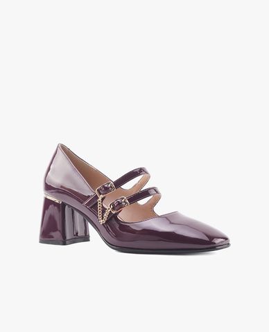  NINE WEST - Giày cao gót nữ bít mũi đế vừa Messa 