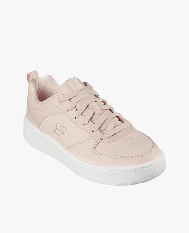  SKECHERS - Giày sneakers nữ cổ thấp Sport Court 92 