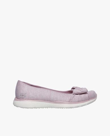  SKECHERS - Giày slip on nữ đính nơ Microburst 