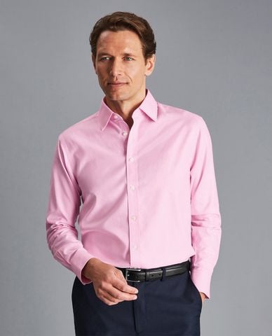  CHARLES TYRWHITT - Áo sơ mi nam tay dài Non Iron Twill 