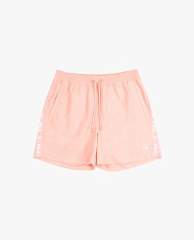  FILA - Quần short nữ ống rộng Logo Tape 