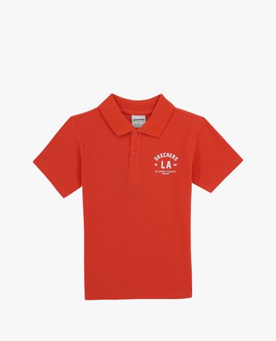  SKECHERS - Áo polo bé trai cổ bẻ tay ngắn Los Angeles 