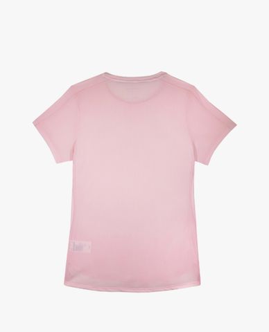  SKECHERS - Áo thun thể thao nữ cổ tròn tay ngắn Training 