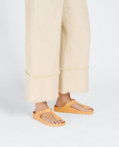  BIRKENSTOCK - Dép kẹp unisex phối khóa Gizeh 
