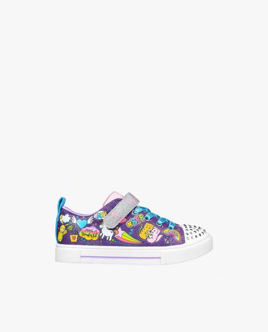  SKECHERS - Giày sneakers bé gái cổ thấp Twinkle Sparks 