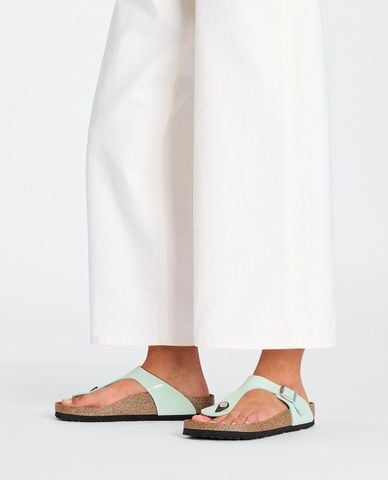  BIRKENSTOCK - Dép kẹp unisex phối khoá Gizeh 