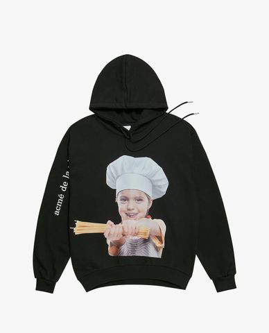  ADLV - Áo hoodie tay dài mũ trùm Baby Face 
