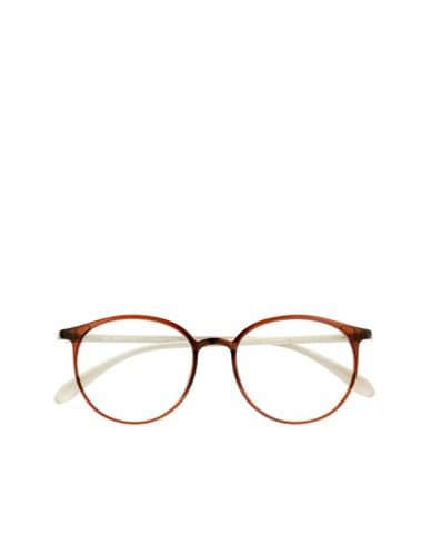  aojo - Gọng kính tròn nhựa trong cao cấp 