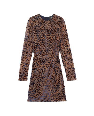  THE KOOPLES - Đầm mini họa tiết da báo 