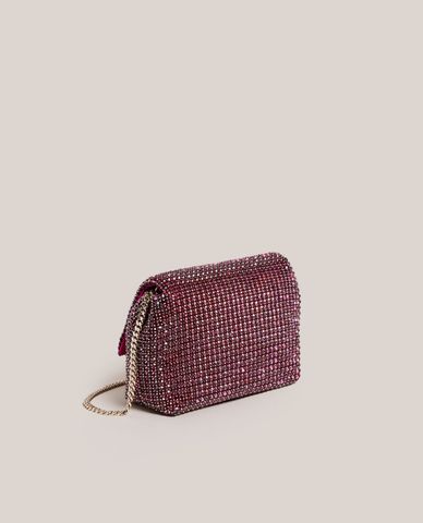  TED BAKER - Túi đeo chéo nữ mini đính pha lê Gliters 
