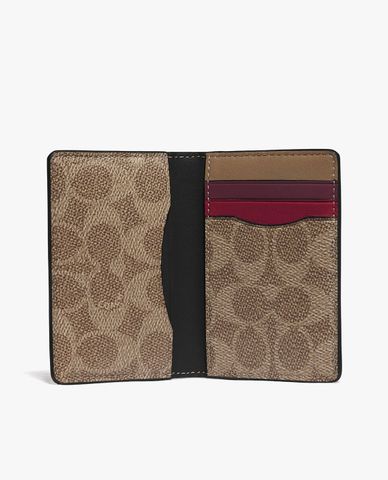  COACH - Ví nam dáng dài chữ nhật Colorblock 