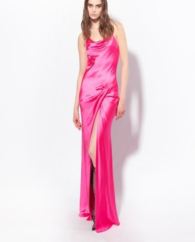  PINKO - Đầm hai dây maxi xẻ tà nữ tính Fiji 