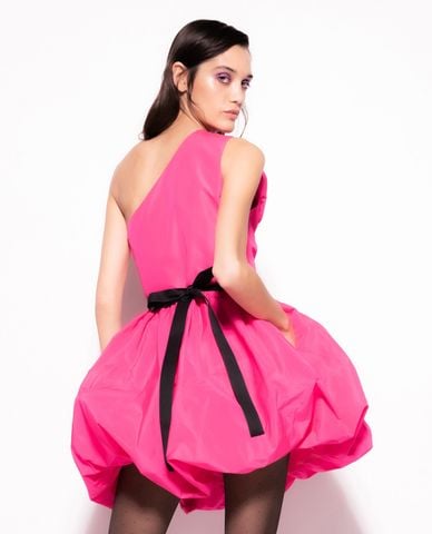  PINKO - Đầm mini lệch vai phom xòe Cefalonia 