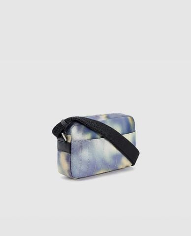  URBAN REVIVO - Túi đeo chéo nam phom chữ nhật Tie Dye Printed 