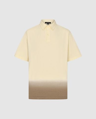  URBAN REVIVO - Áo polo nam cổ bẻ tay ngắn thời thượng 