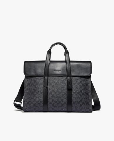  COACH - Cặp xách nam chữ nhật Metropolitan Portfolio 