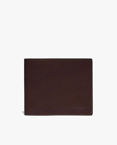  COACH - Ví nam dáng ngắn dạng gập 3 In 1 Sport calf 