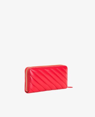  PINKO - Ví nữ cầm tay dáng dài phối zip Ryder V Quilt 